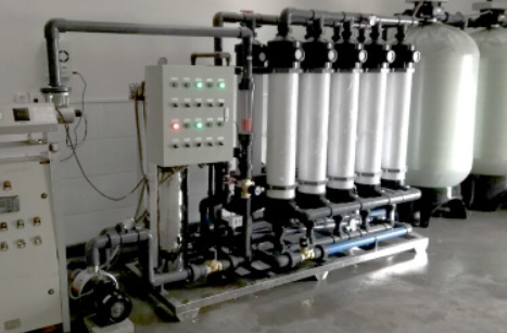 超滤净水设备工艺流程图